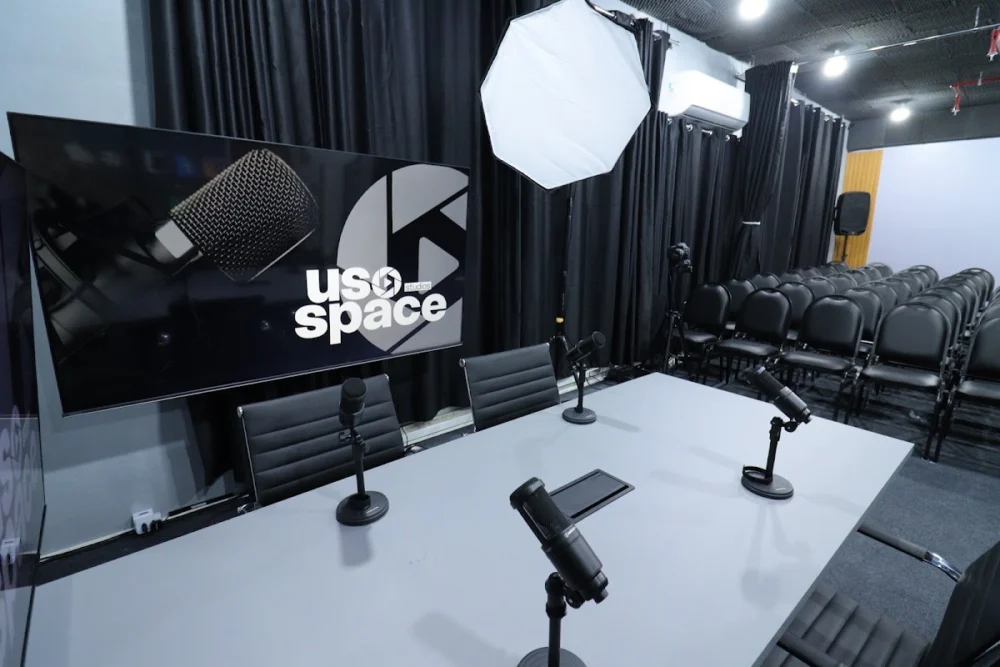 USO SPACE CONSOLAÇÃO - Estúdio de Podcast e Auditórios até 70 pessoas